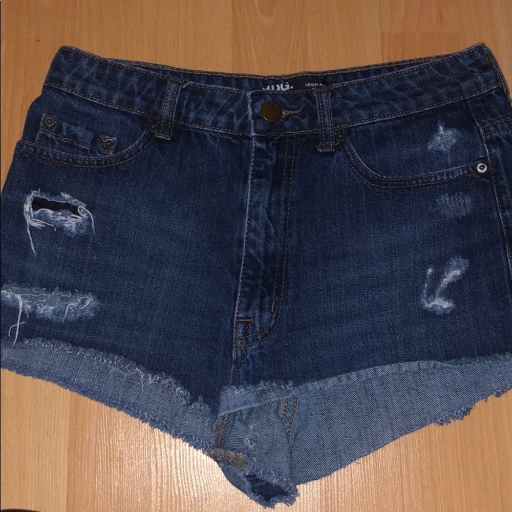 BDG high rise cheeky shorts